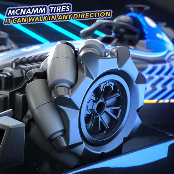 JJRC Drift RC Car With Led Lights Music 2.4G Watch Gesture Radio Remote Control Spray Stunt Car 4WD Electric Children Toys - Image 5