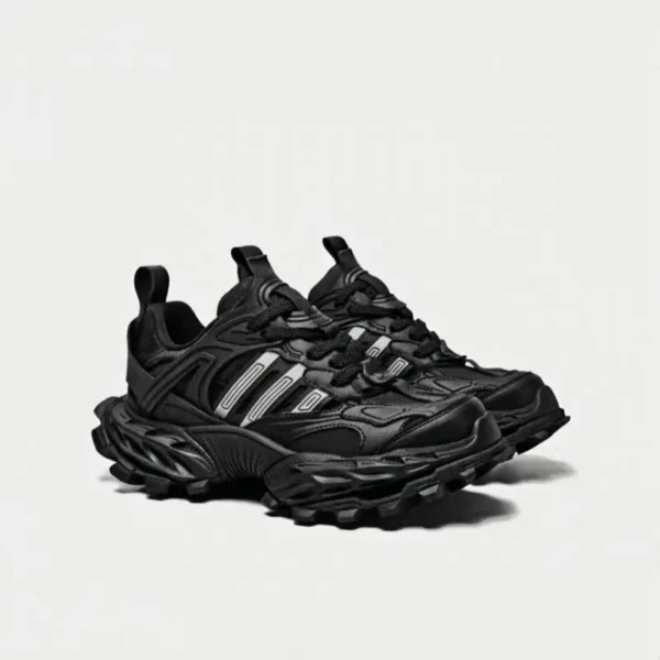 2025 Fatten and Increase 46 Men's Thick Soles Increase The Height of Mesh Soft Soles Sports and Leisure Popular Dad Shoes - Image 4