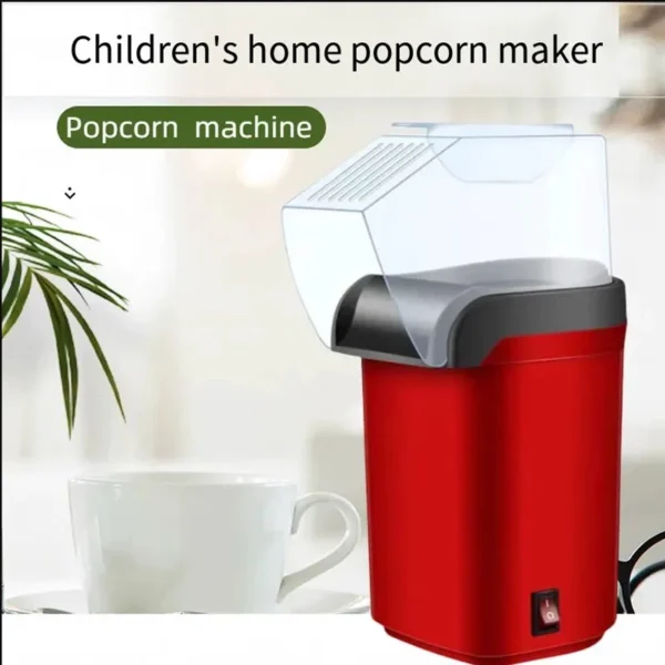 220V fully automatic popcorn machine with high pop-up rate for household kitchen mini popcorn machine children's birthday gift - Image 4