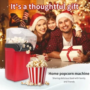 220V fully automatic popcorn machine with high pop-up rate for household kitchen mini popcorn machine children's birthday gift